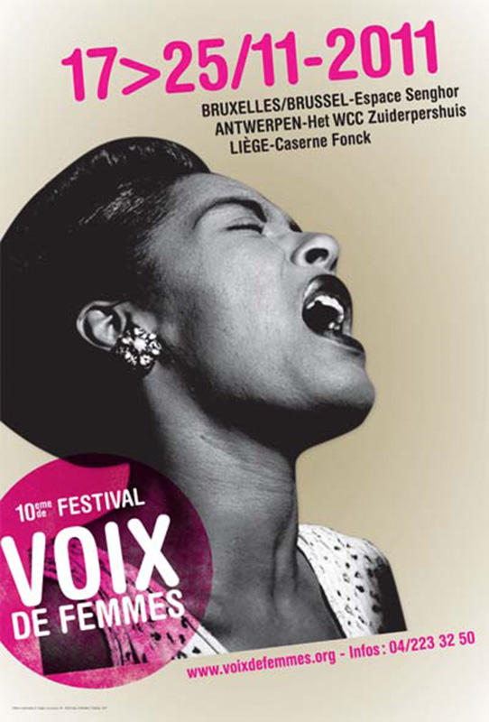 Affiche du 10e Festival Voix De Femmes