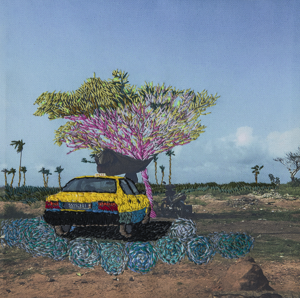 Joana Choumali, "Ça va aller", 2016.