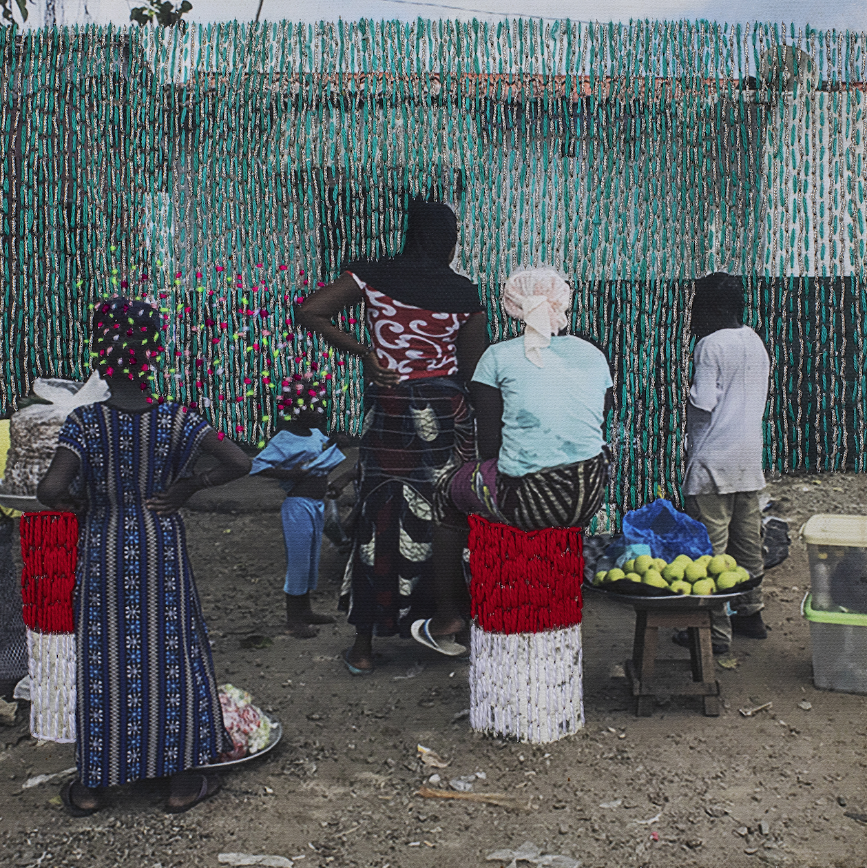 Joana Choumali, "Ça va aller", 2016.